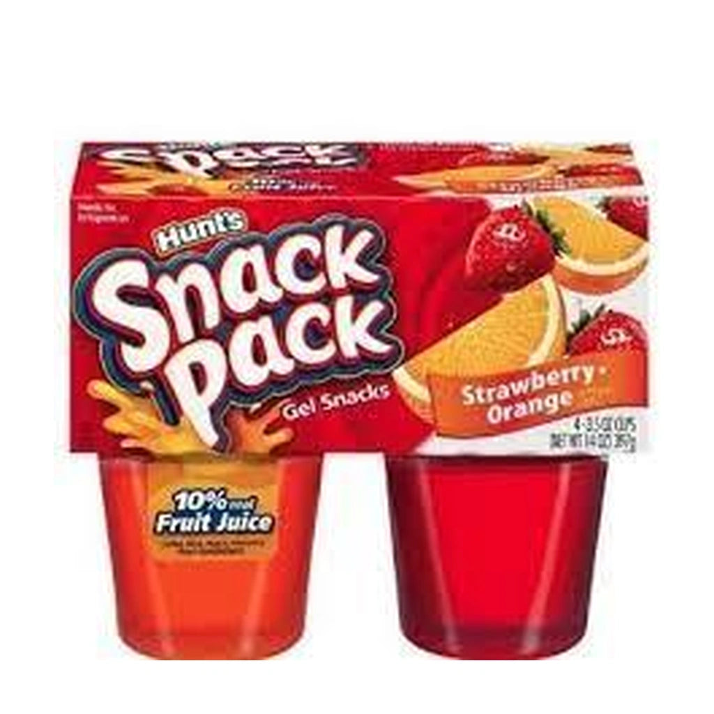 Snack Pack Strawberry Orange 397G