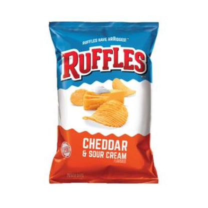Ruffles Cheddar & Sour Cream Chips 6.5Oz