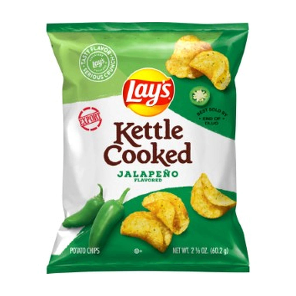 Lays Usa Kettle Jalepeno 2.125Oz