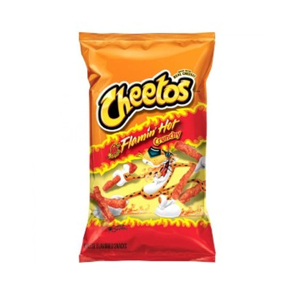 Cheetos Crunchy Flamin Usa 8Oz