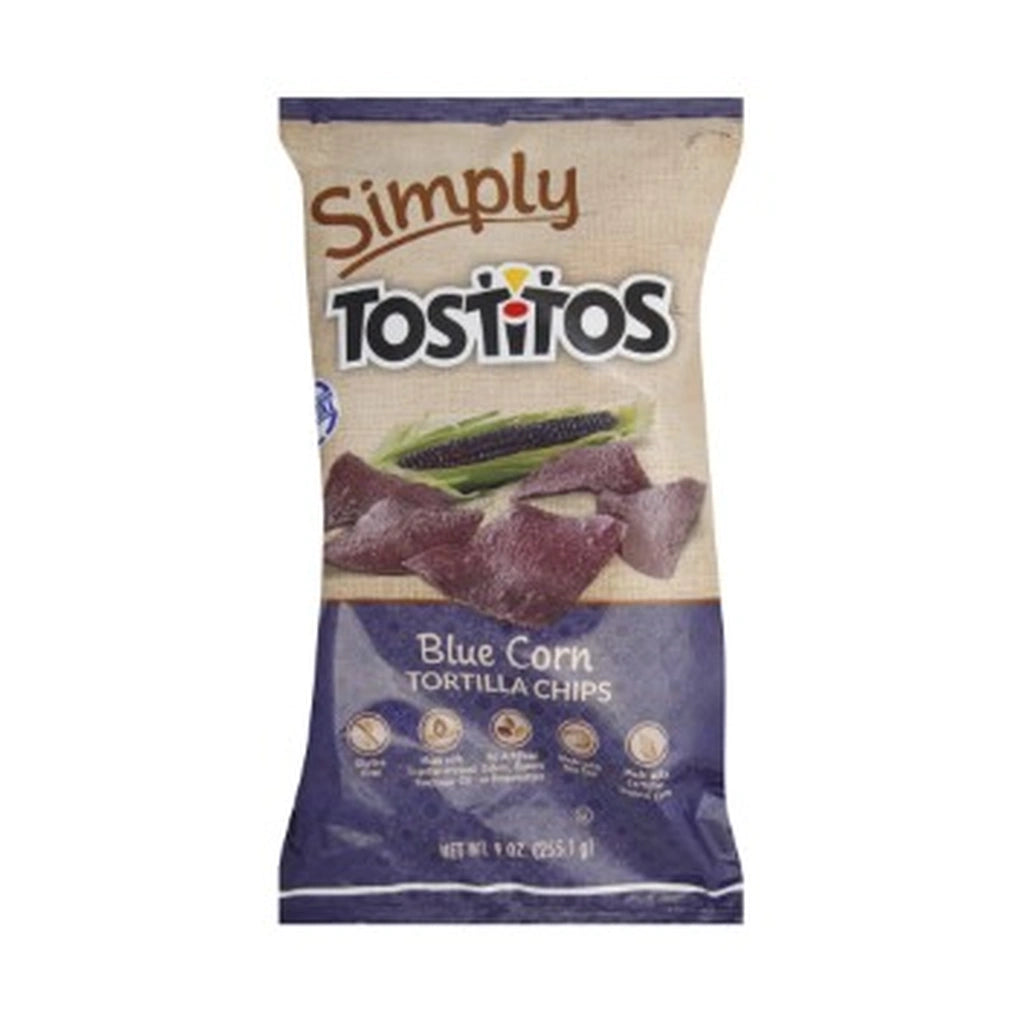 Usa Tostitos Tortilla Chips Blue Corn 9O