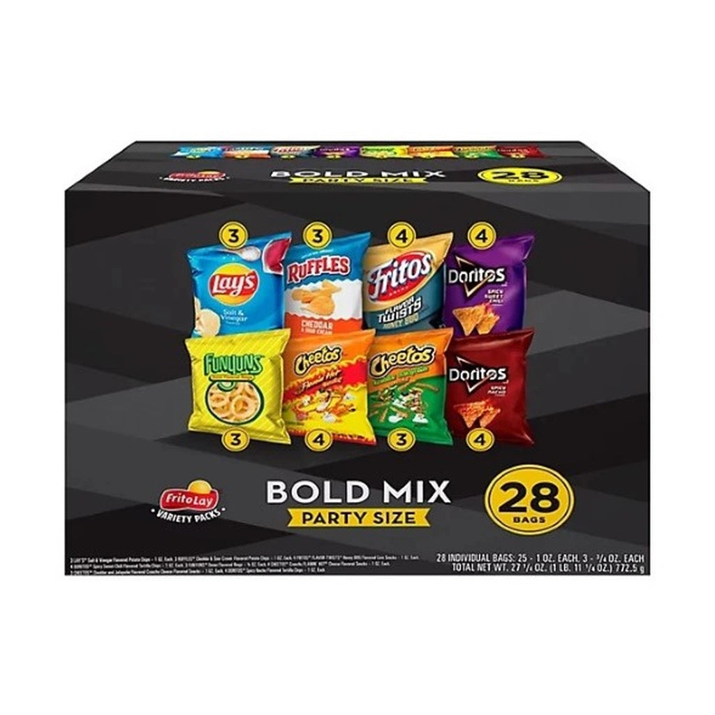 Fritolay Bold Pack Cube 25.4Oz