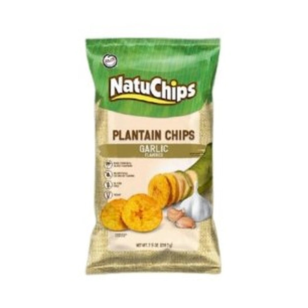 Natuchips Garlic Plantain Chips 220G