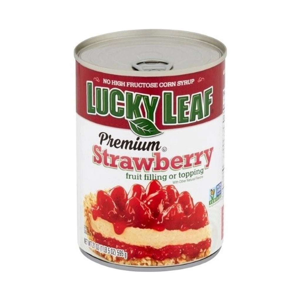 Lucky Leaf Strawberry Fruit Filling 21Oz