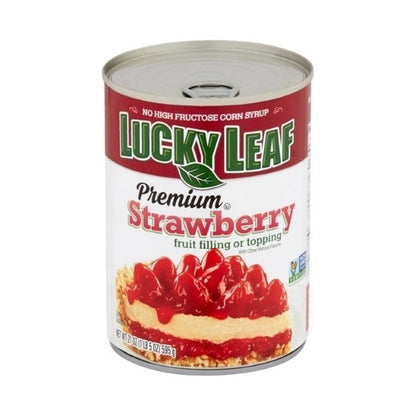 Lucky Leaf Strawberry Fruit Filling 21Oz