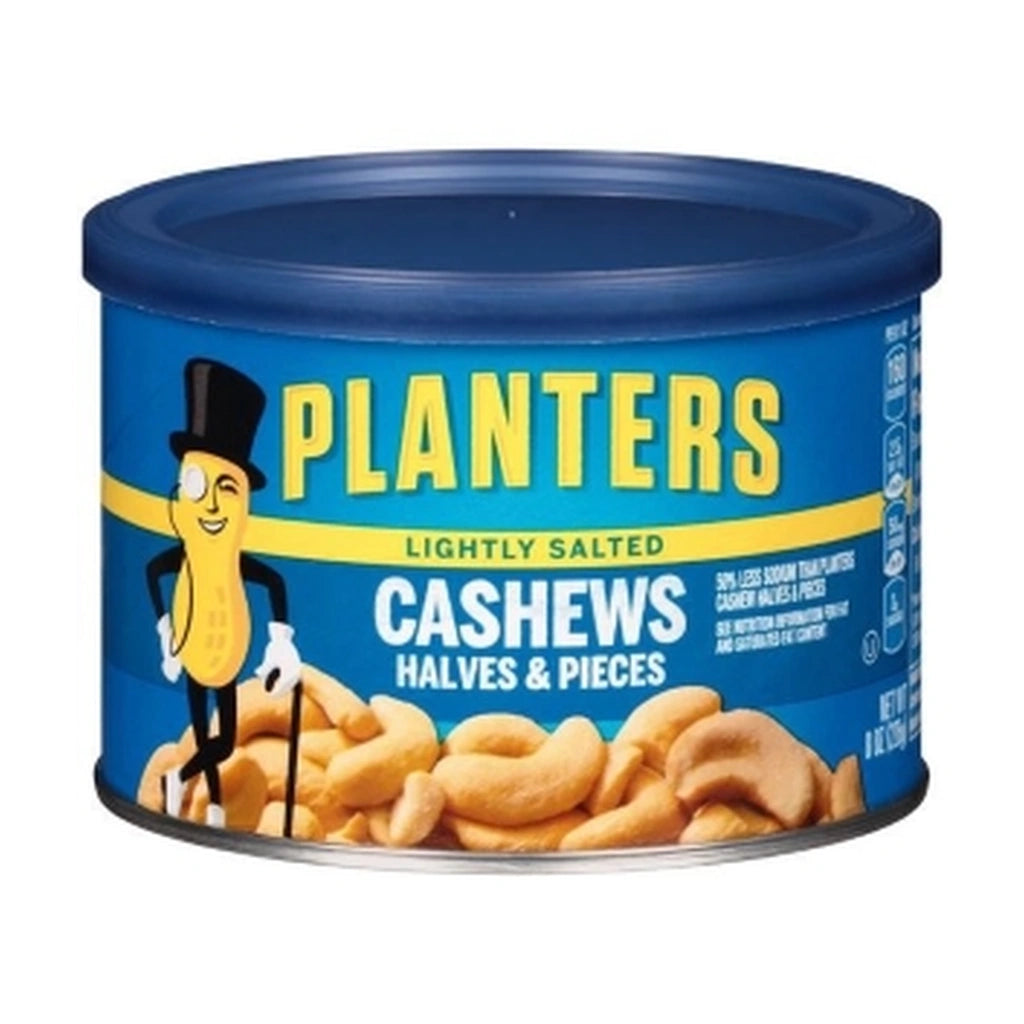 Planters Salted Cashews Halves & Pieces