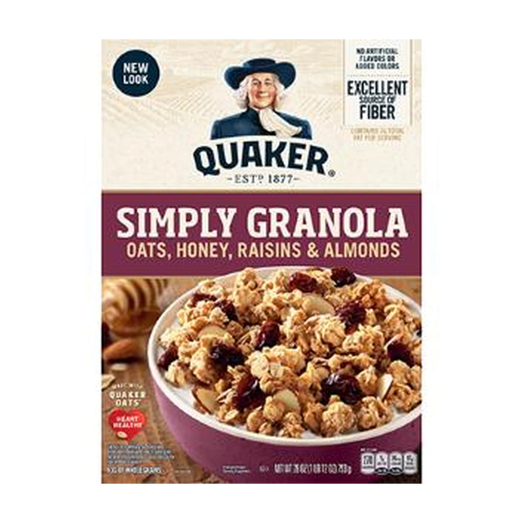 Quaker Granola Simply Granola Raisins 24