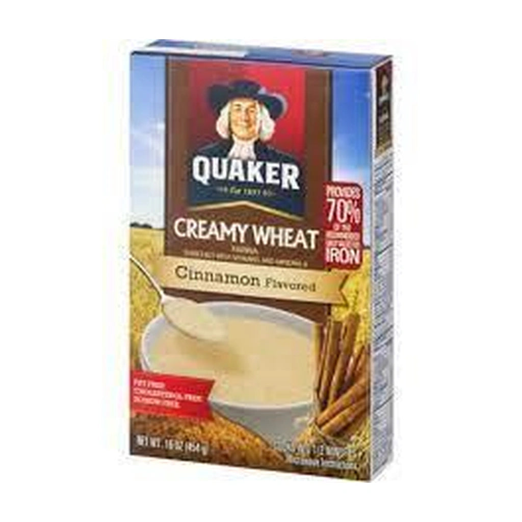 Quaker Cream Of Wheat Cinnamon 16Oz