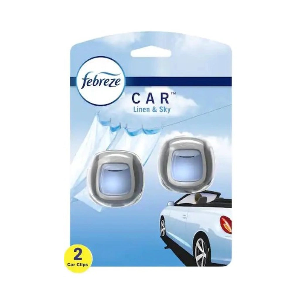 Febreze Linen & Sky Car Freshener 2Ct