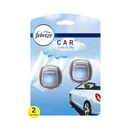 Febreze Linen & Sky Car Freshener 2Ct