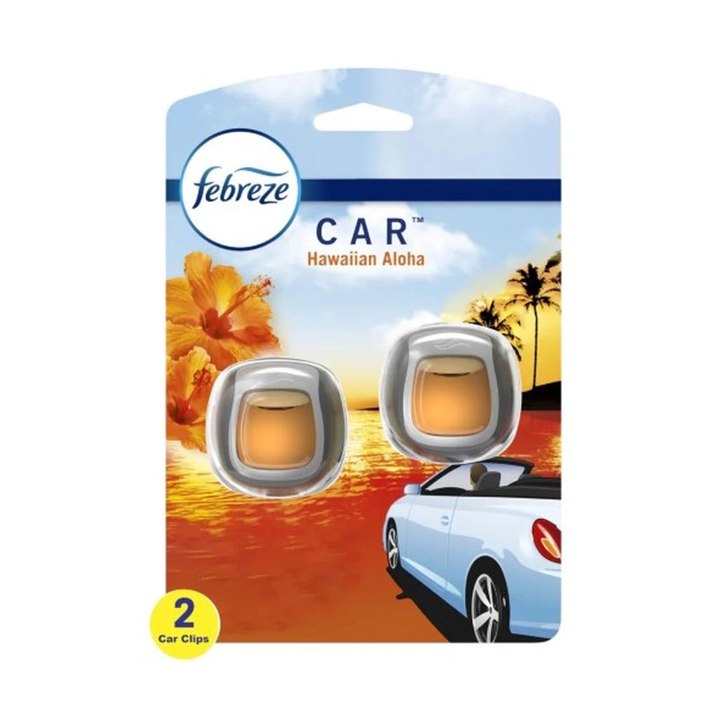 Febreze Hawaiian Aloha Car Freshener 2Ct