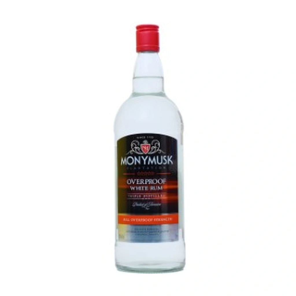 Monymusk White Overproof Rum 750Ml