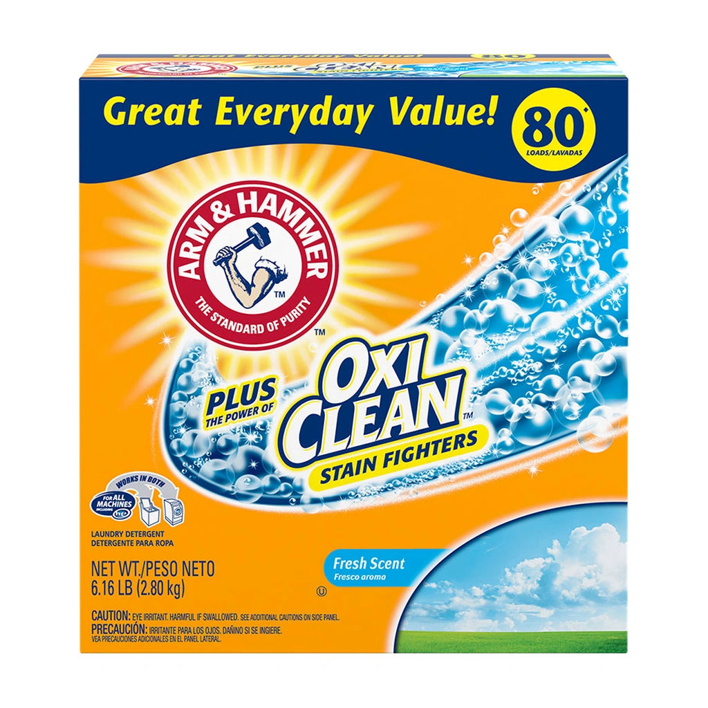 Arm & Hammer Oxi+ Fresh Scent 80Load Pow