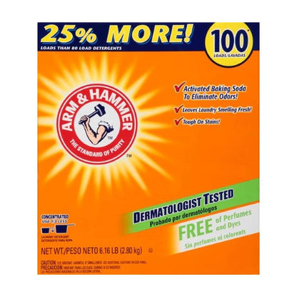 Arm & Hammer Free 100 Loads Powder 2.8Kg