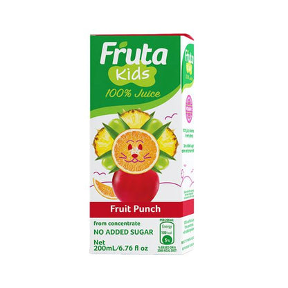 Fruta Kids 100% Fruit Punch Juice 200Ml