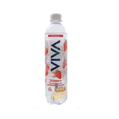 Viva Strawberry Sparkling Water 500Ml
