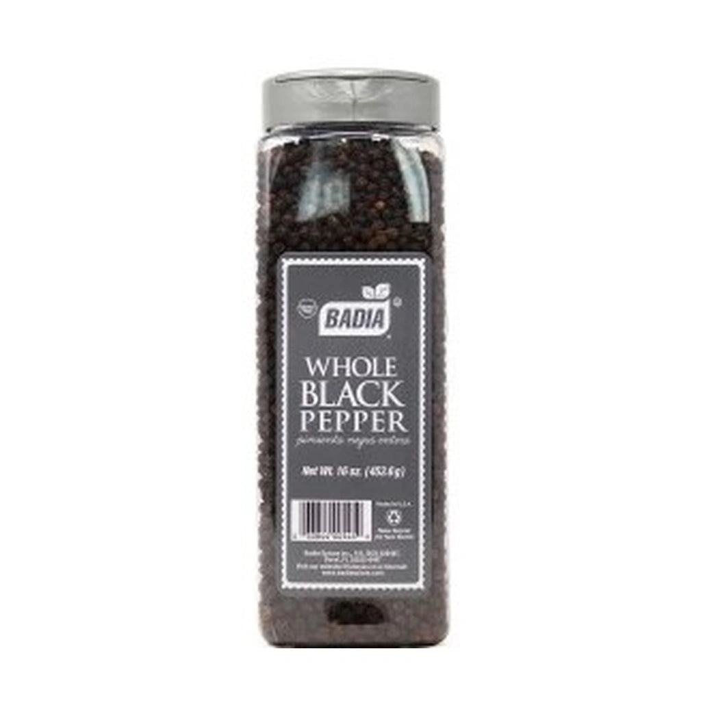 Badia Whole Black Pepper 16Oz
