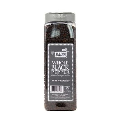 Badia Whole Black Pepper 16Oz