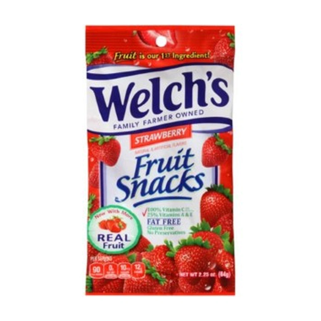 Welch'S Fruit Snack Strawberry 64G