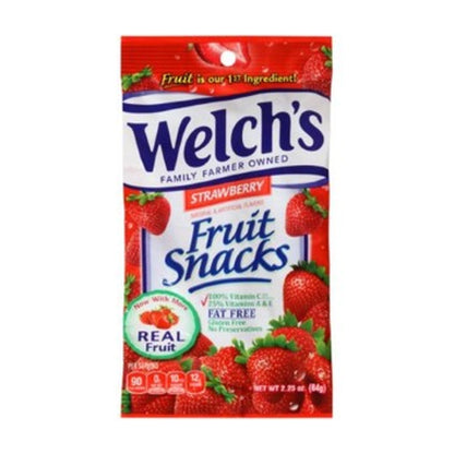 Welch'S Fruit Snack Strawberry 64G
