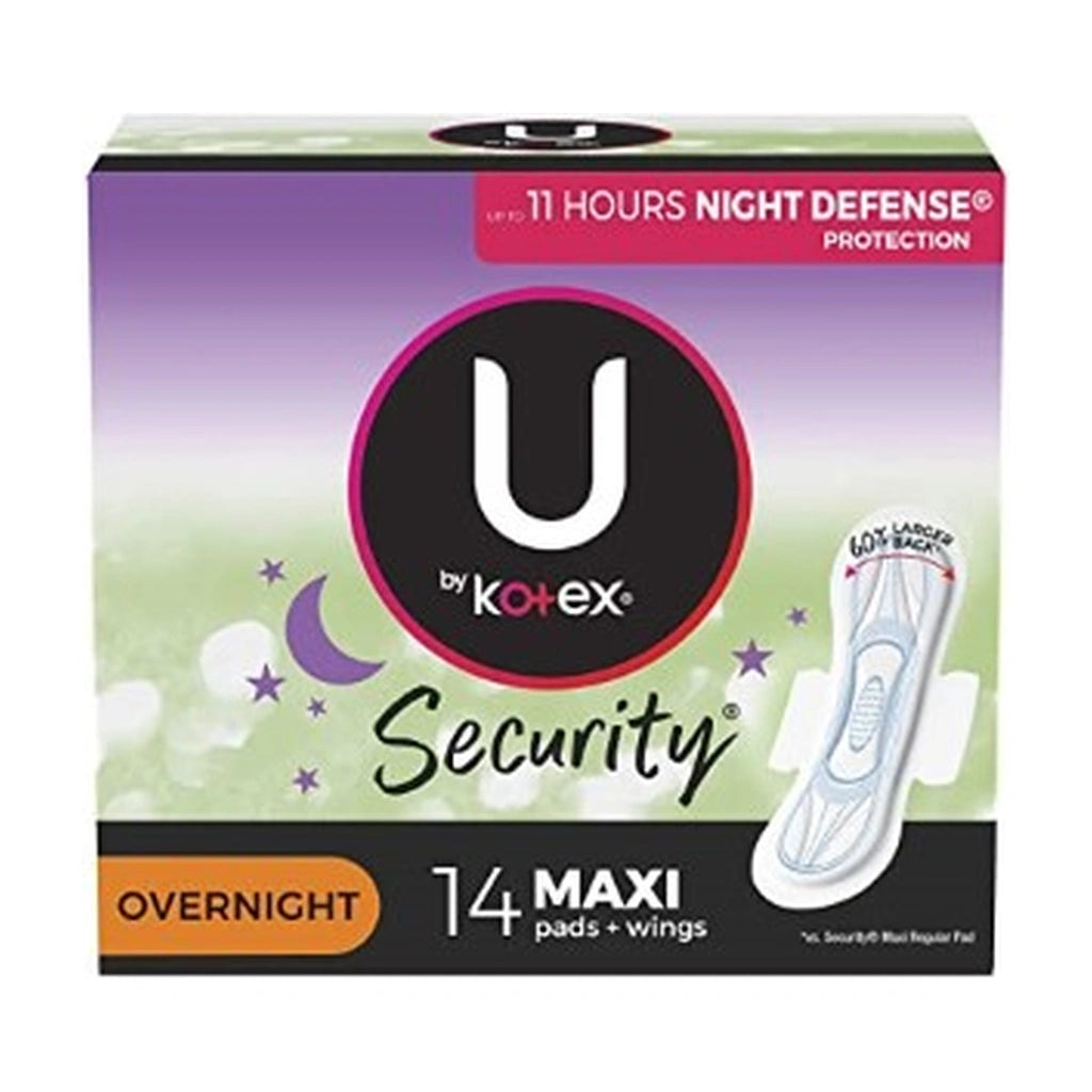 Kotex Overnight With Wings Maxi Absorb 1