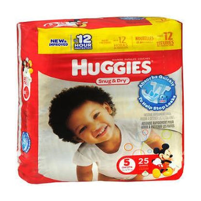 Huggies Snug & Dry Jumbo Step 5 24Ct