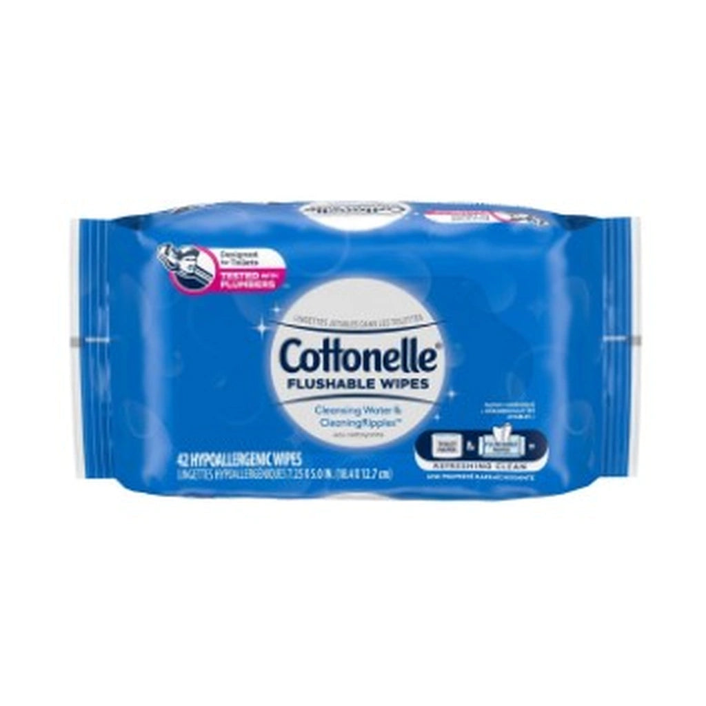 Cottonelle Flushable Wipes 42Ct