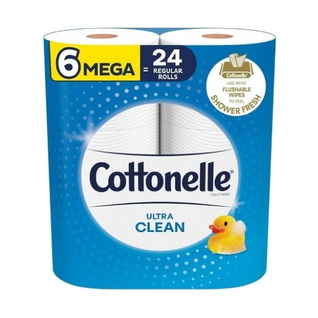 Cottonelle Ultra Clean Tissue 6Ct