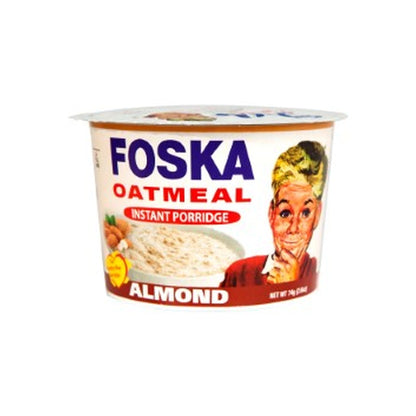 Foska Oatmeal Instant Porridge Almond 74