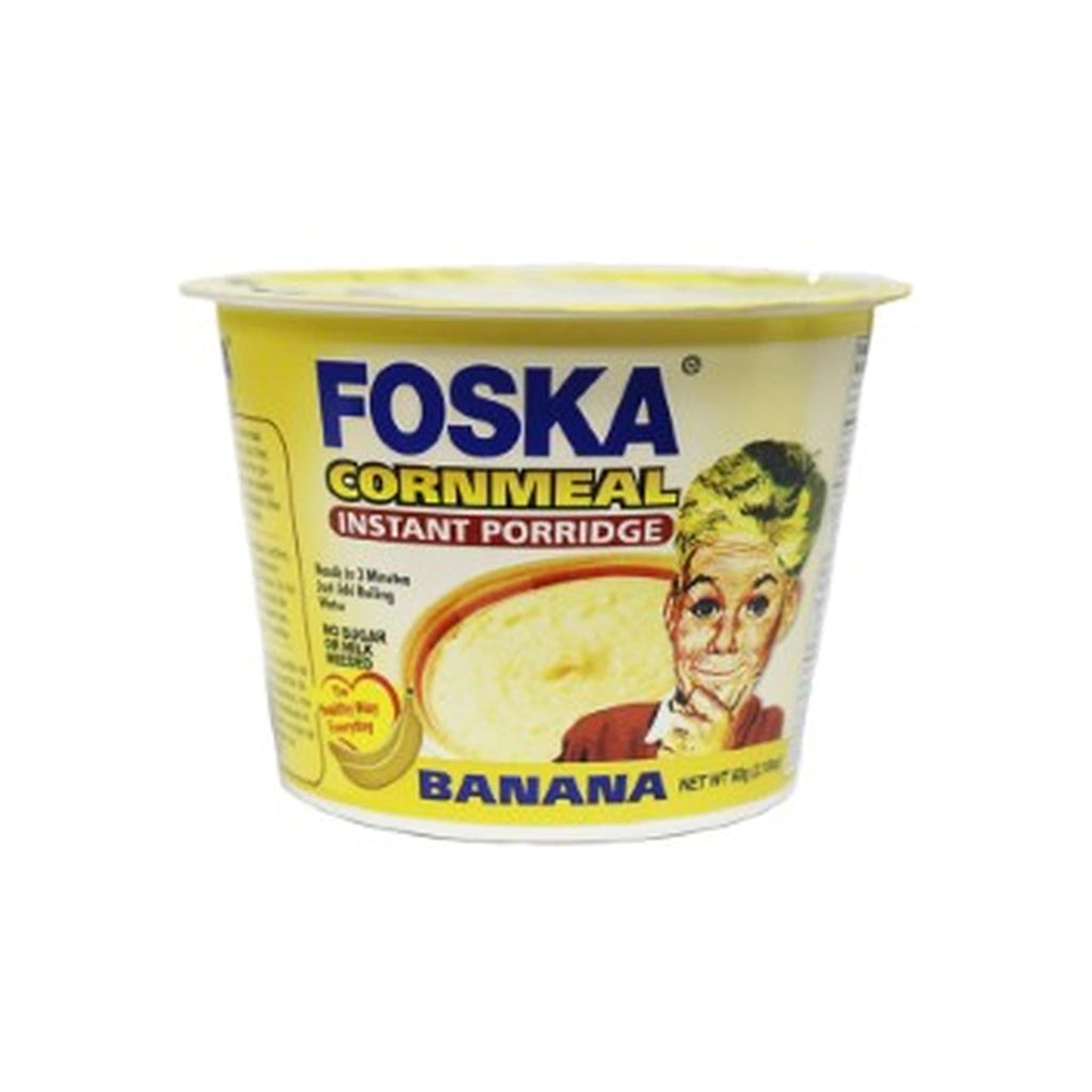 Foska C/Meal Instant Porrid Banana 60G