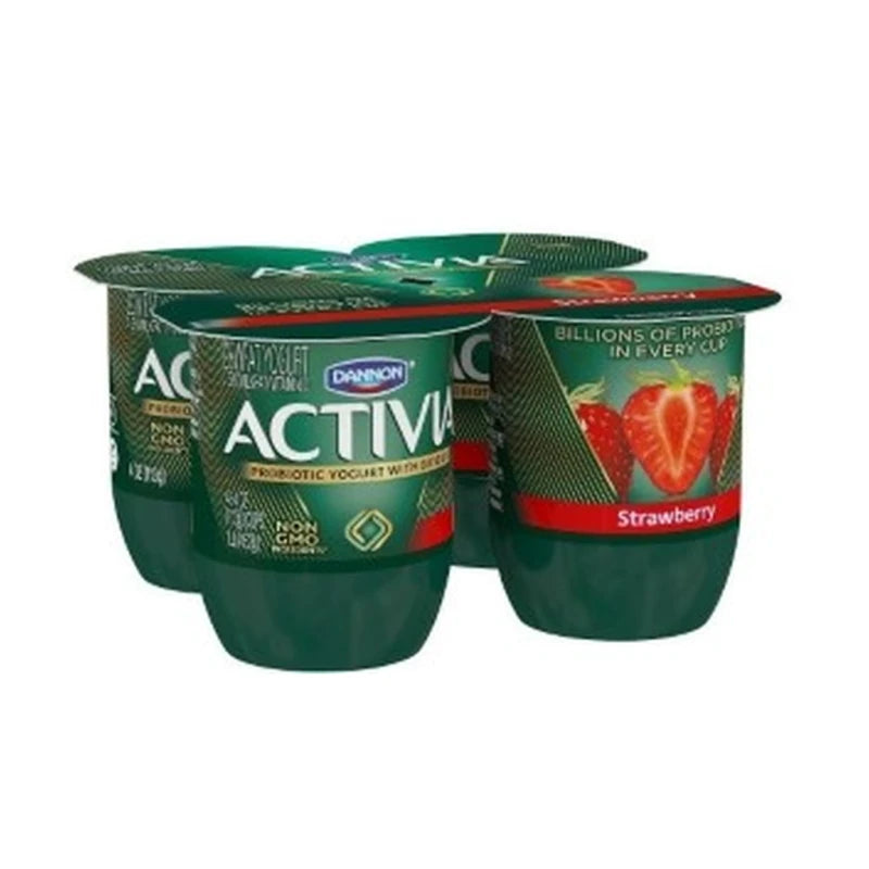 Dannon Act Strawberry 4Pk 4Oz