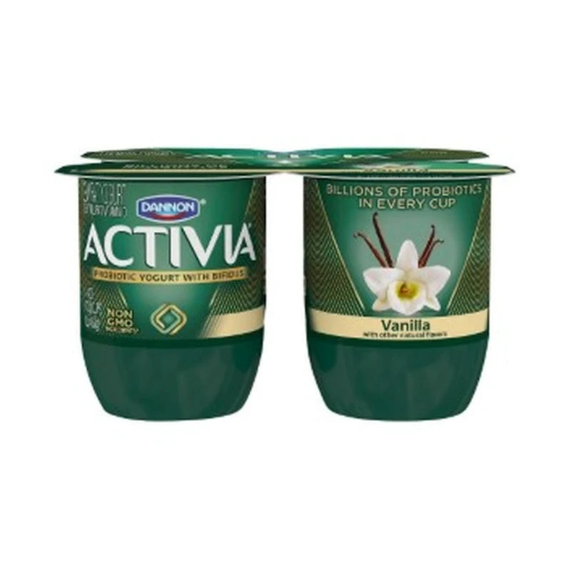 Dannon Activia Vanilla 4Pk 4Oz