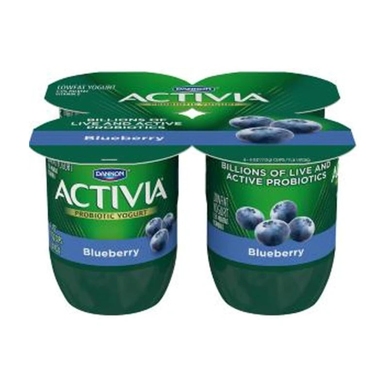 Dan Activia Blueberry 4Pk 4Oz