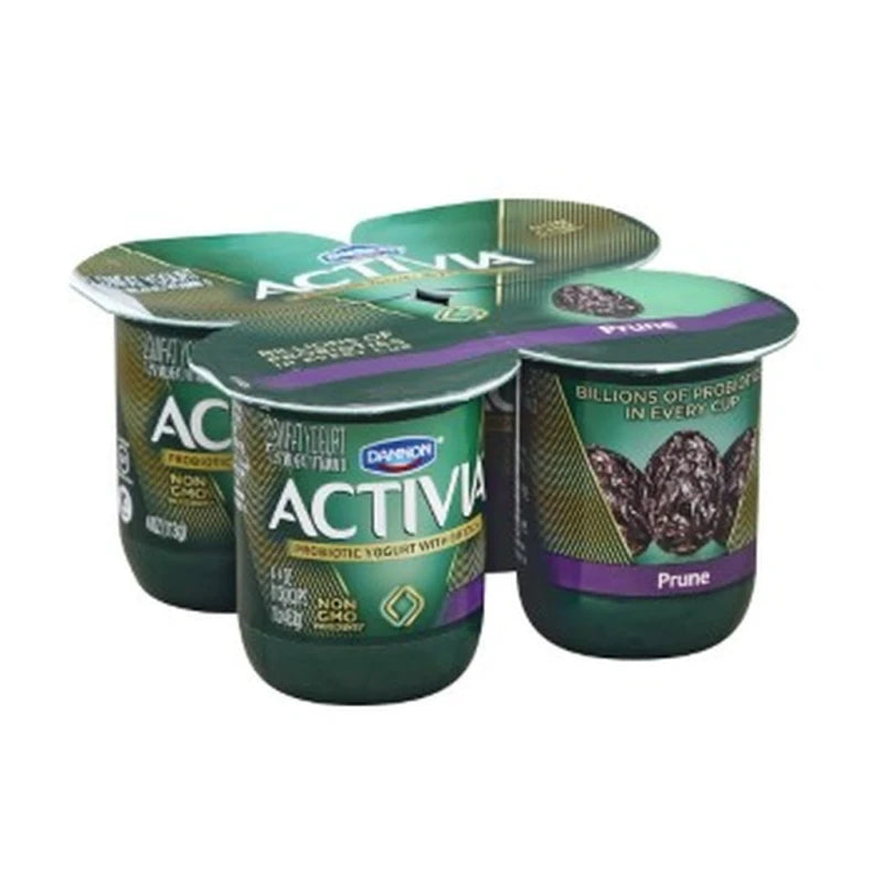 Dannon Activia Prune 4Pk 4Oz