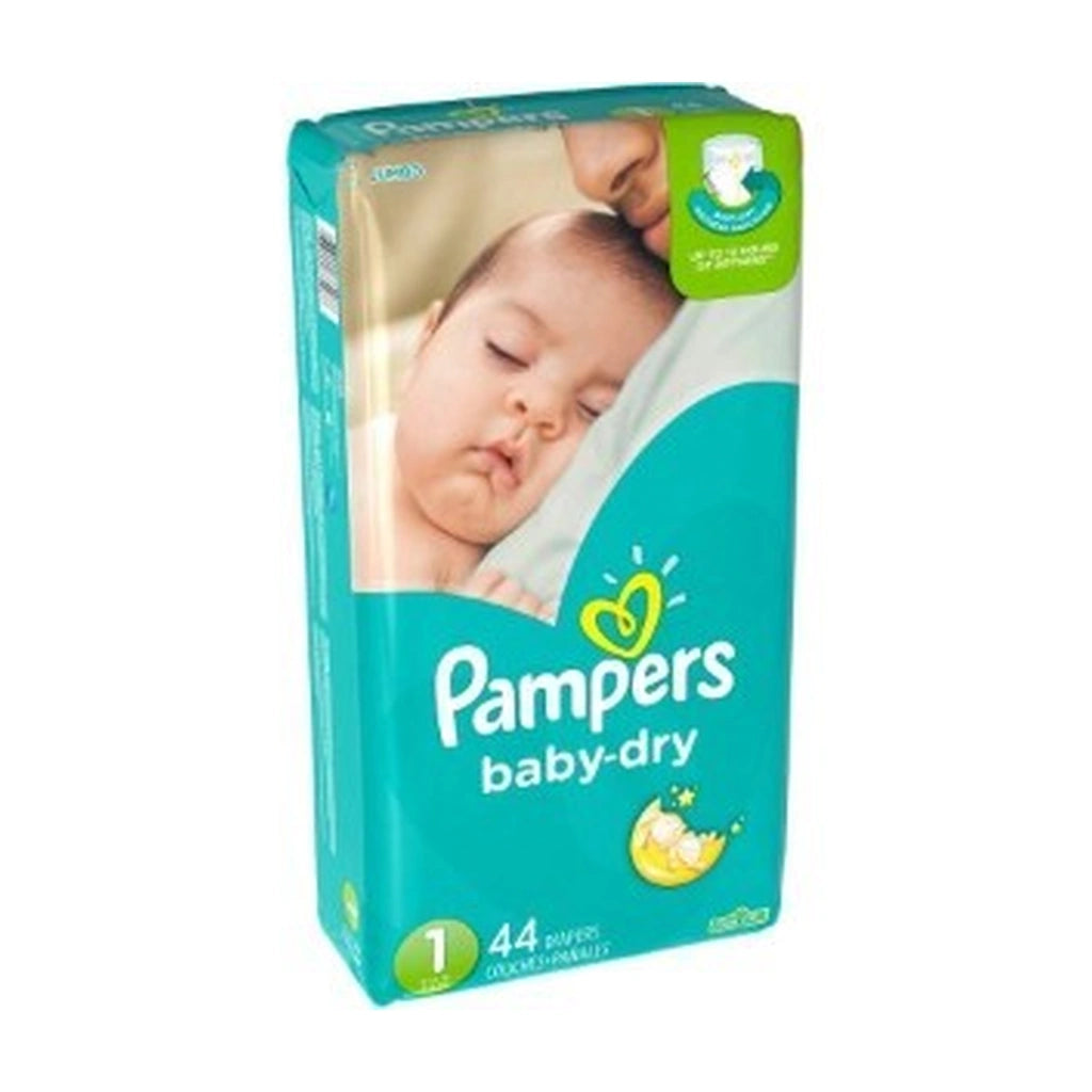 Baby Dry#1 Jumbo Pack 44Ct