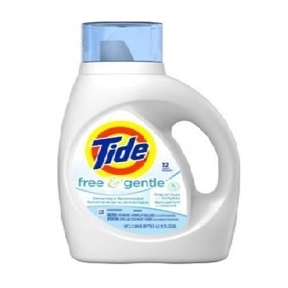 Tide 2X Liq. He Free & Gentle 46Oz