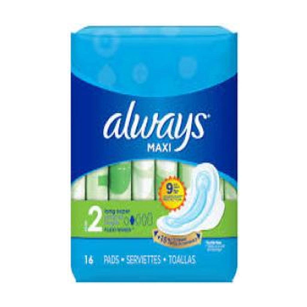 Always Max Super Pads With Wing 16Ct