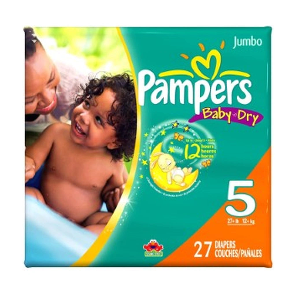 Pampers Baby Dry#5 12Kg+ 27Ct