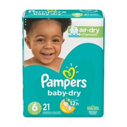 Pampers Baby Dry Jumbo #6 21Ct
