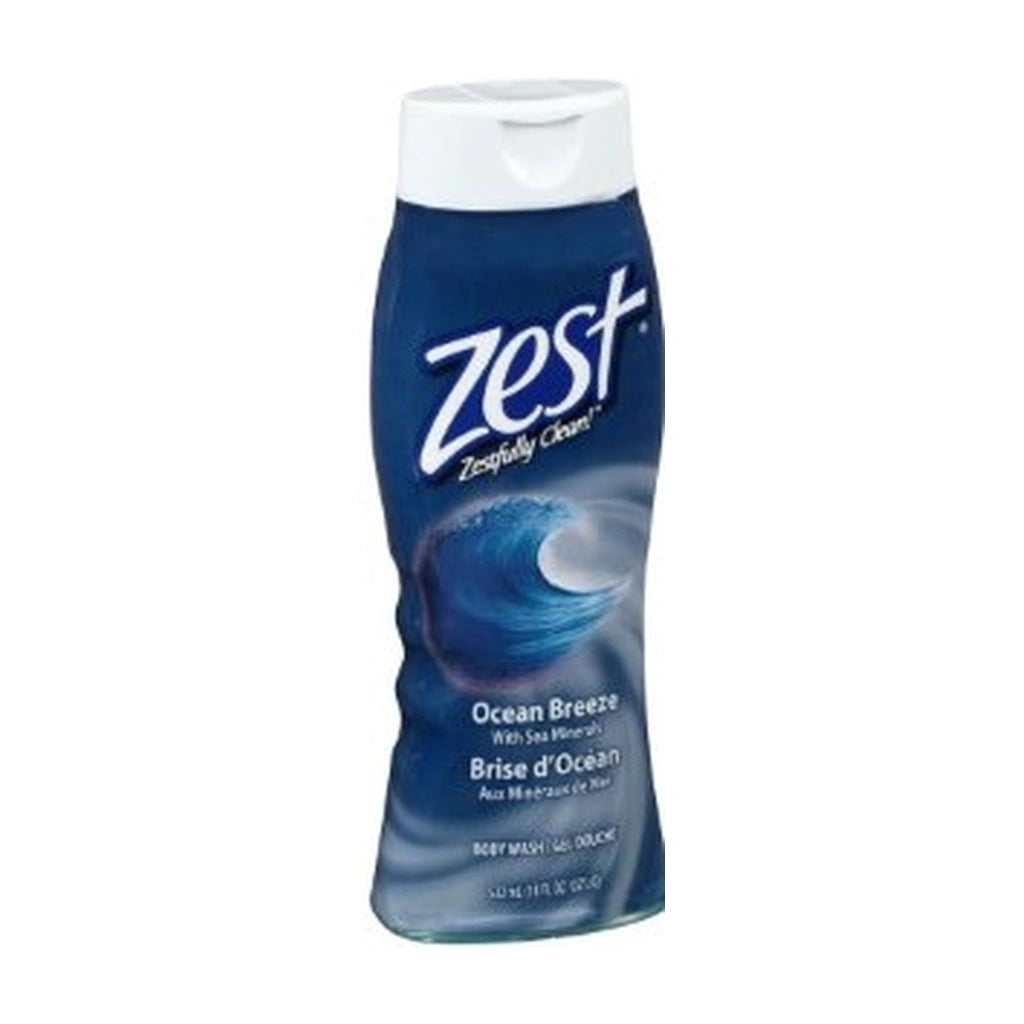 Zest Body Wash Ocean Breeze 18Oz