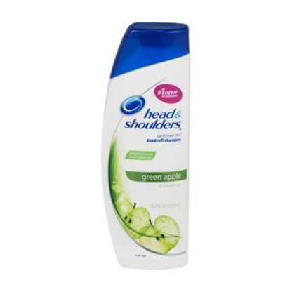 Head & Shoulders Green Apple Shamp 13Oz