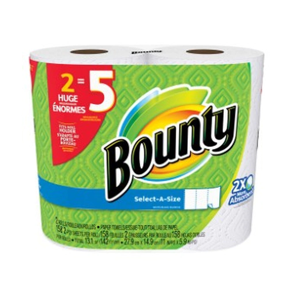 Bounty Select A Size White Mega 2Ct