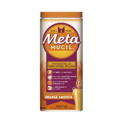 Metamucil Smooth Orange Sugar Free 72D 1
