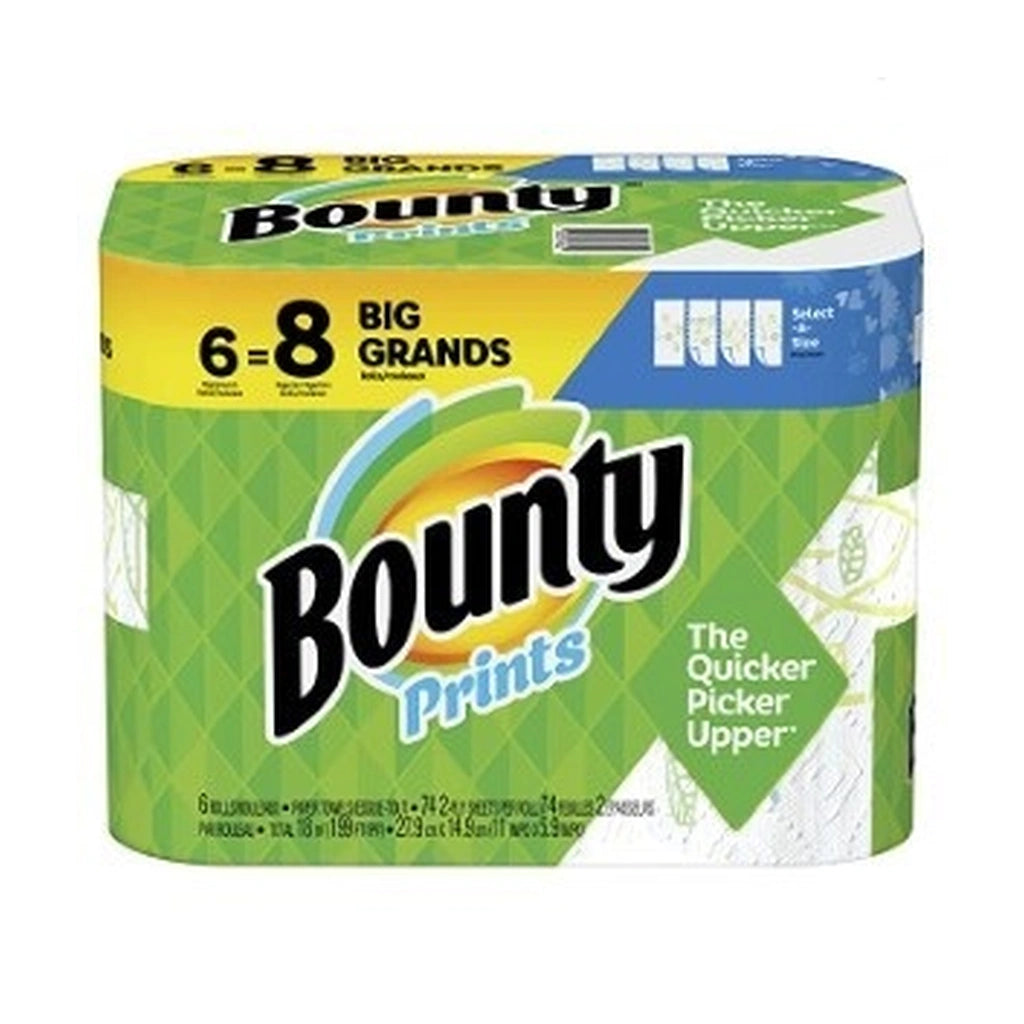 Bounty Select A Size Print 6Pk