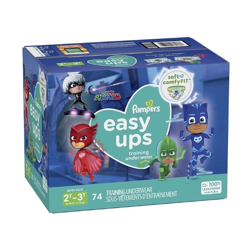 Pampers Easyup 2T3T Super 74Ct