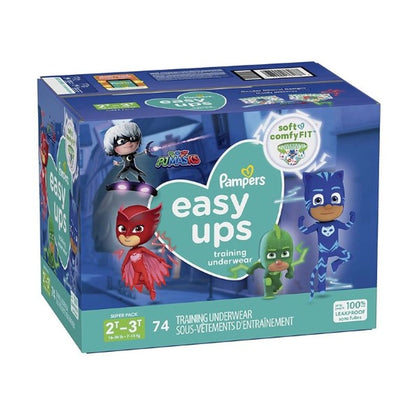 Pampers Easyup 2T3T Super 74Ct