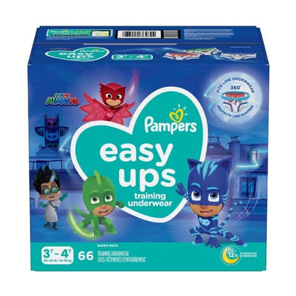 Pampers Easyup 3T4T Super 66Ct