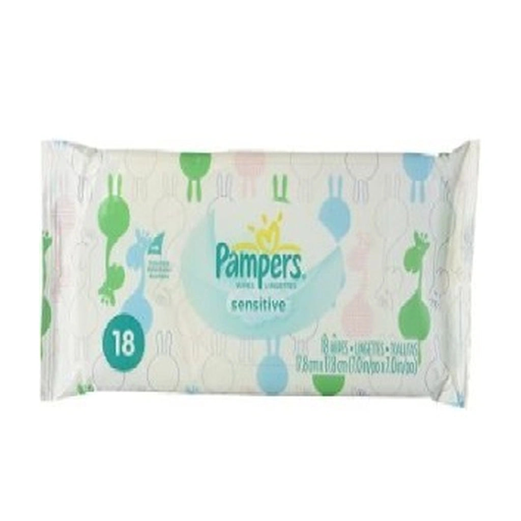 Pampers Wipes Pouch Sensitive 18S