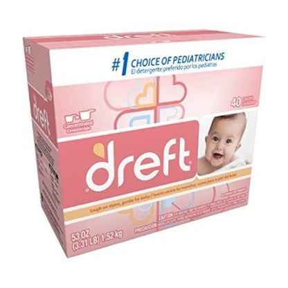 Dreft Ultra Pwdr Laun Det 53Oz