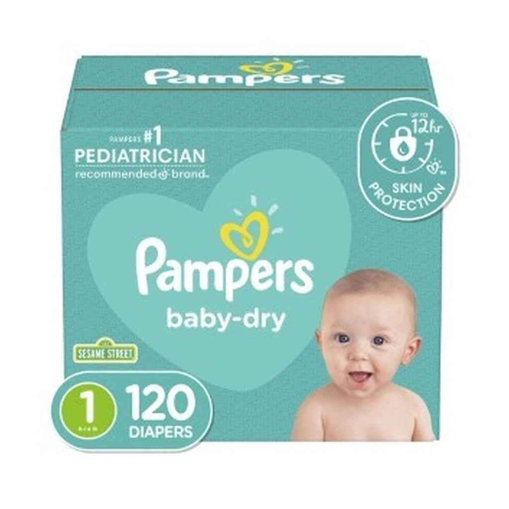 Pampers Baby Dry #1 Super Pack 120Ct